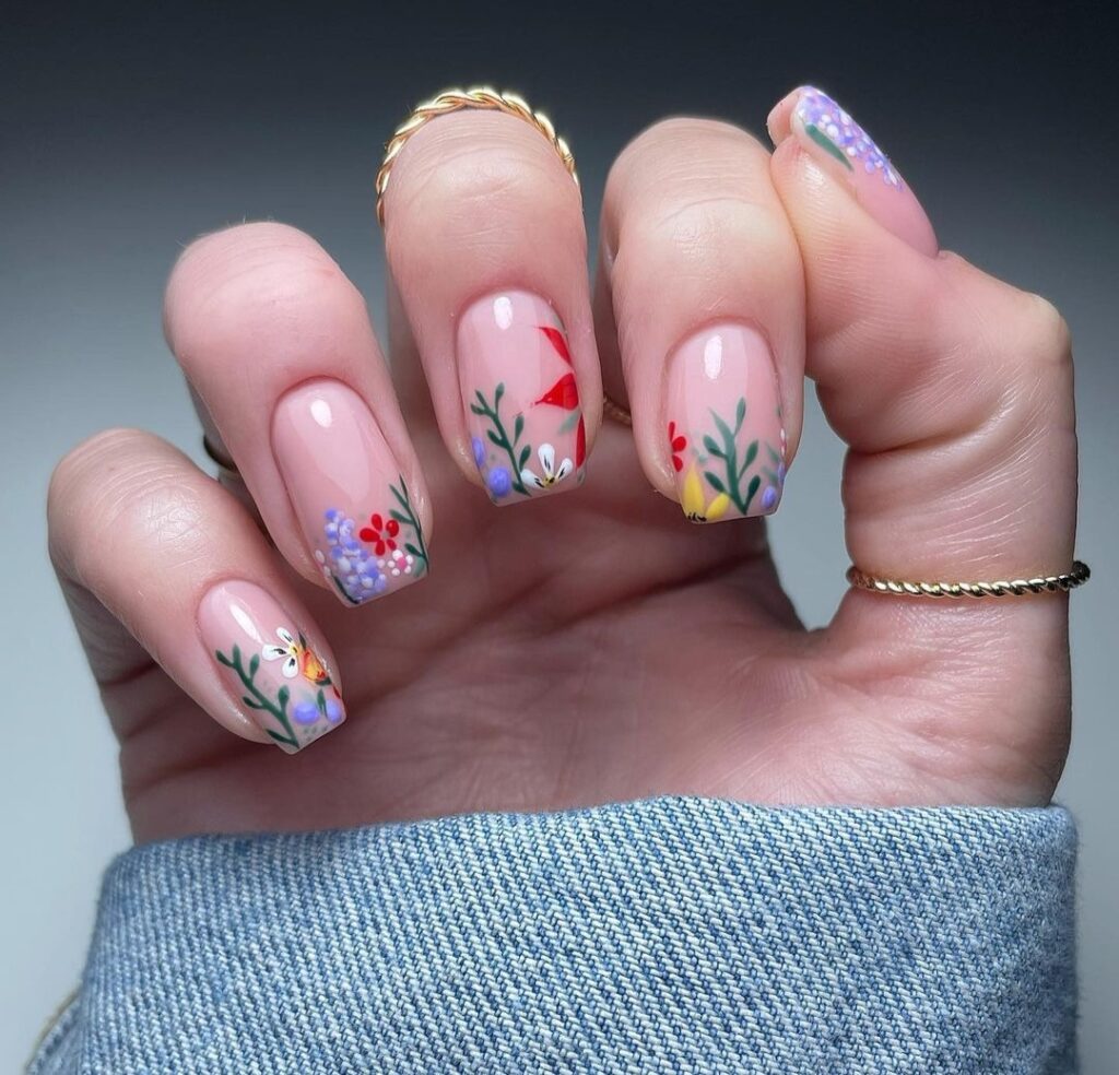 Spring nail designs and nailart