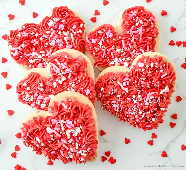 valentines day desserts and cookies