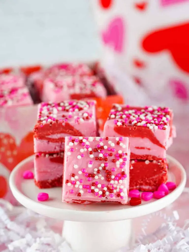  Valentines Day Desserts - Strawberry Fudge