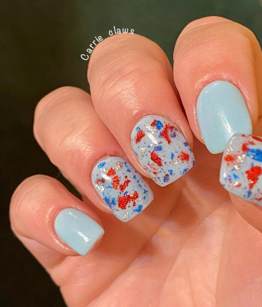 4h of july nails and designs