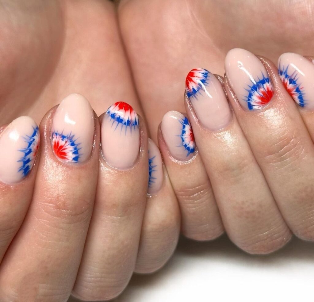 4h of july nails and designs