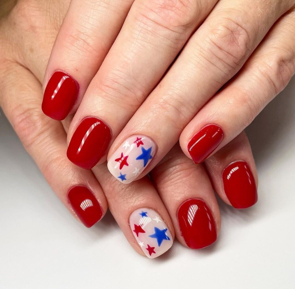 4h of july nails and designs