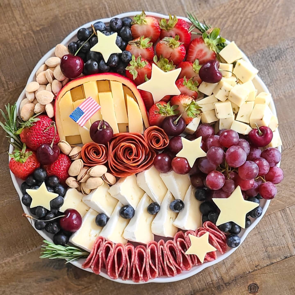 4th of july dessert board 