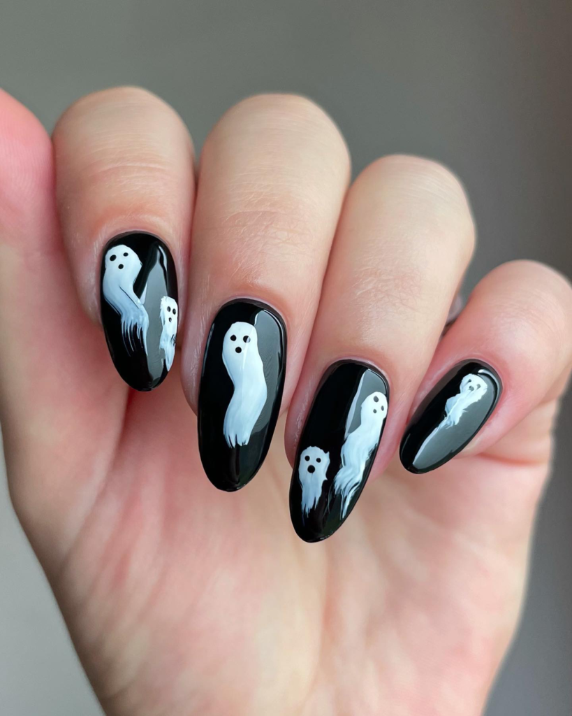 Halloween nail art designs