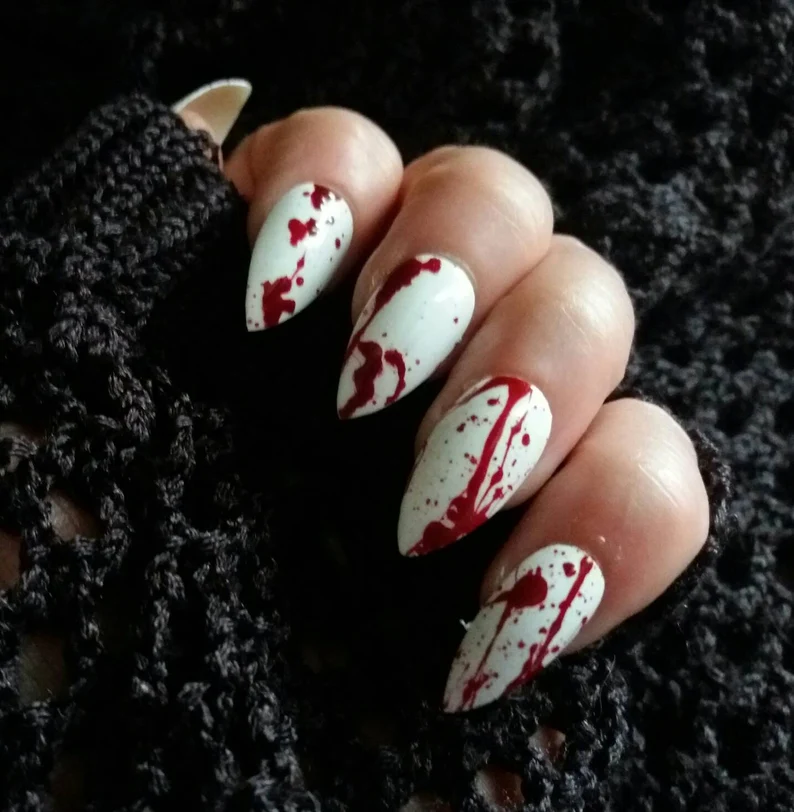 Halloween nail art designs