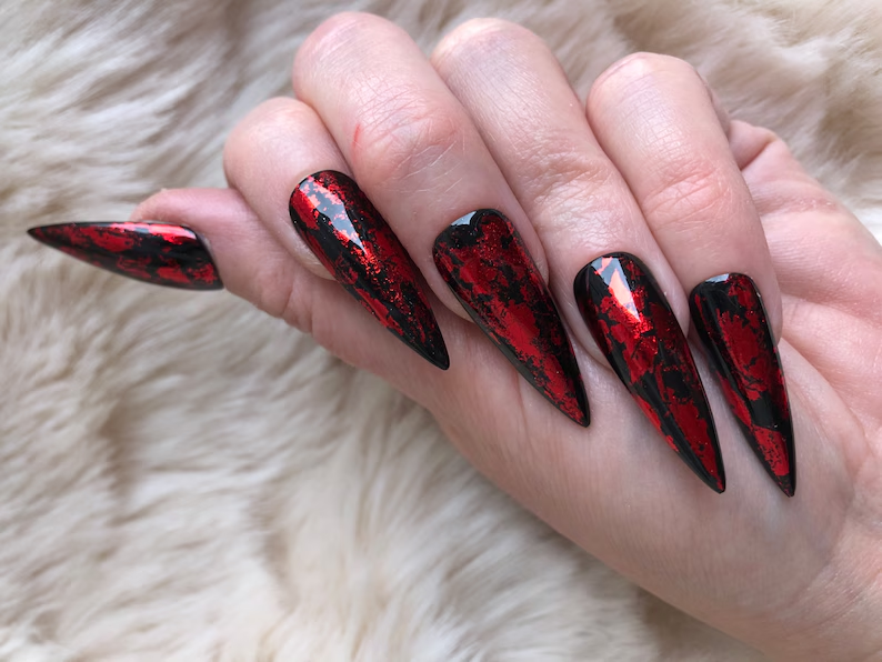 Halloween nail art designs