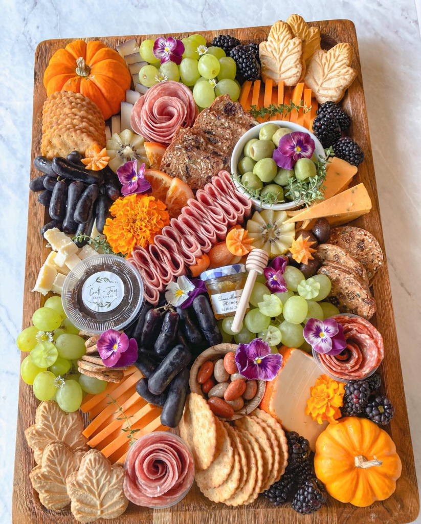 autumn Charcuterie board