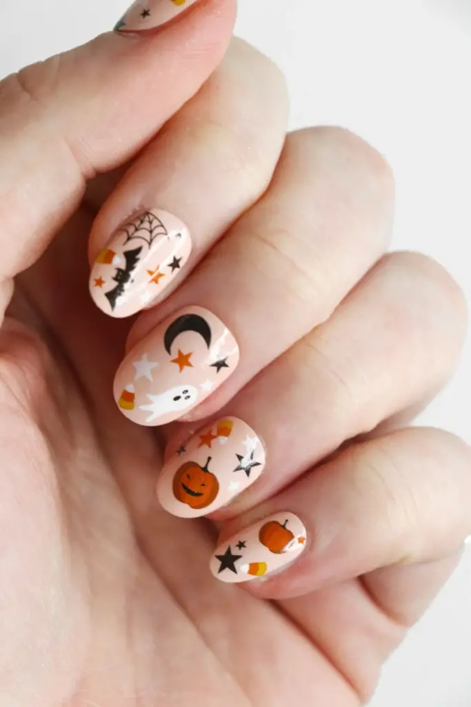 Pumpkin Nails