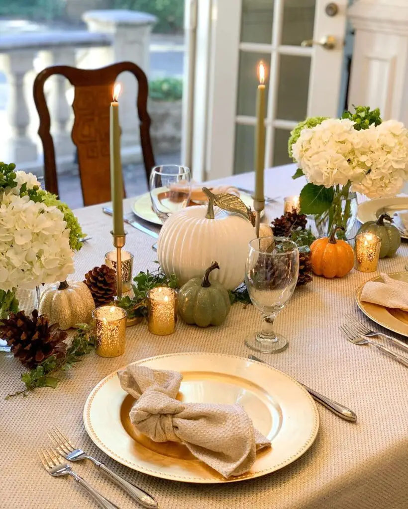 Thanksgiving tablescape