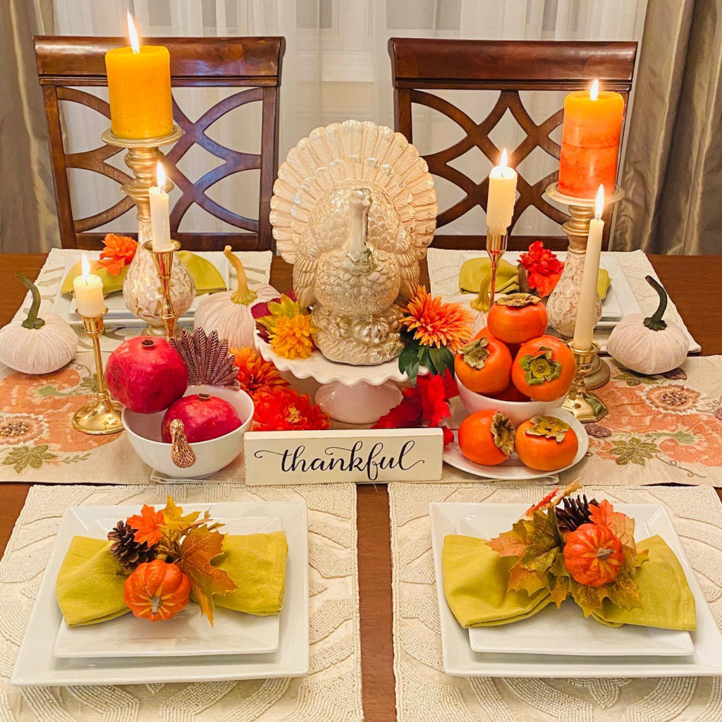 Thanksgiving tablescapes