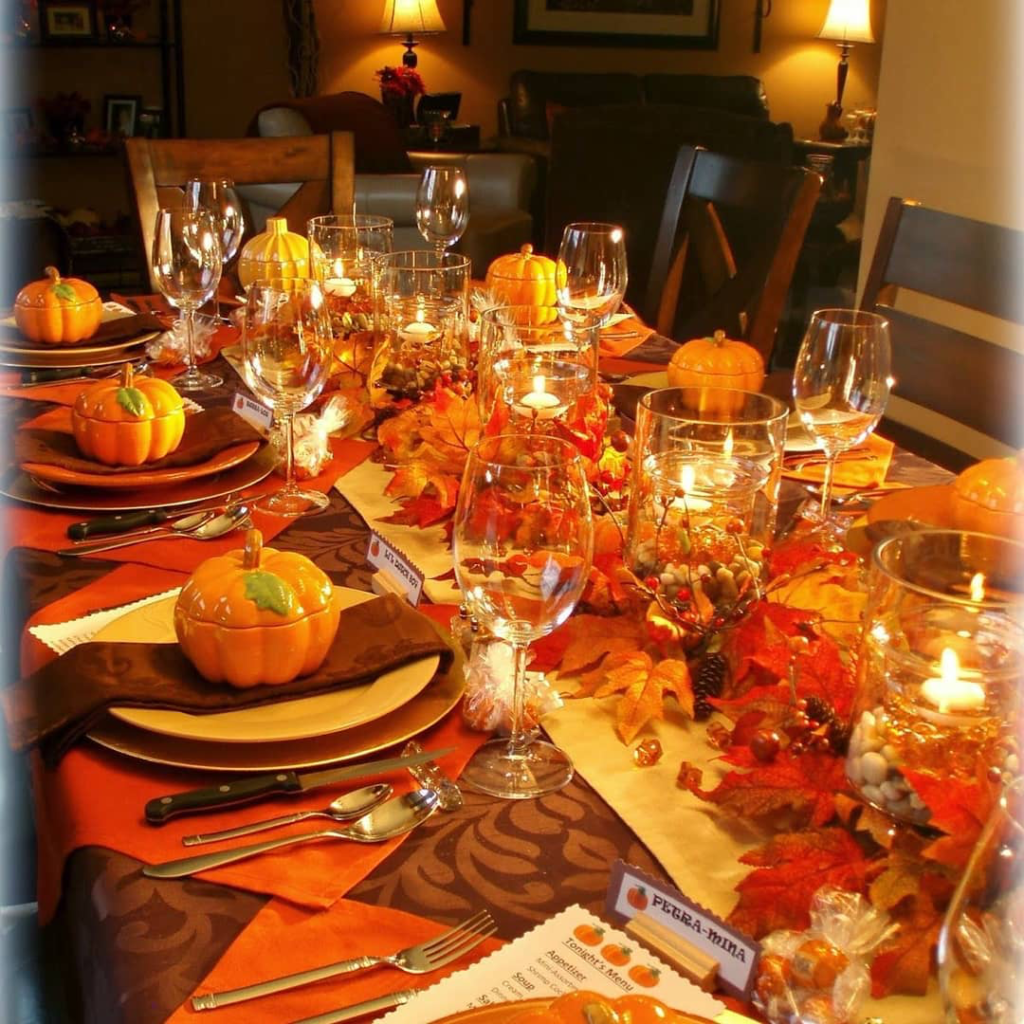 Thanksgiving tablescapes