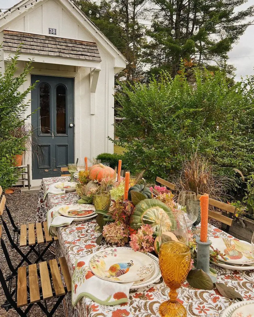 Thanksgiving table settings