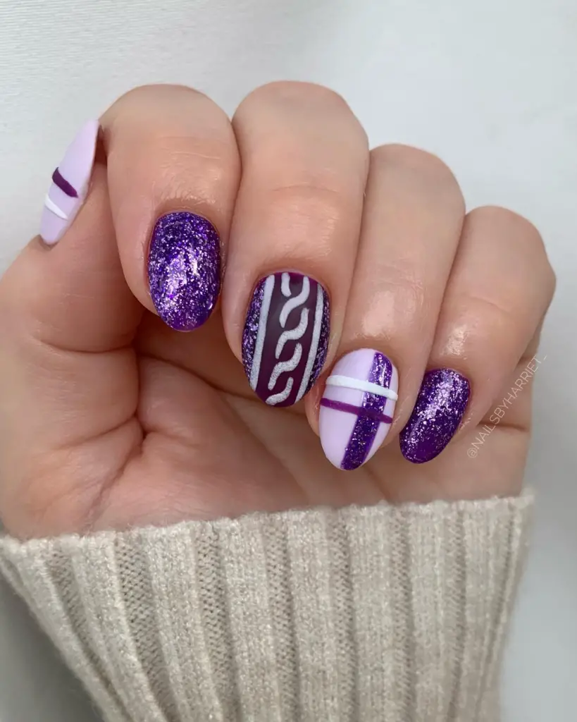 Winter nail designs