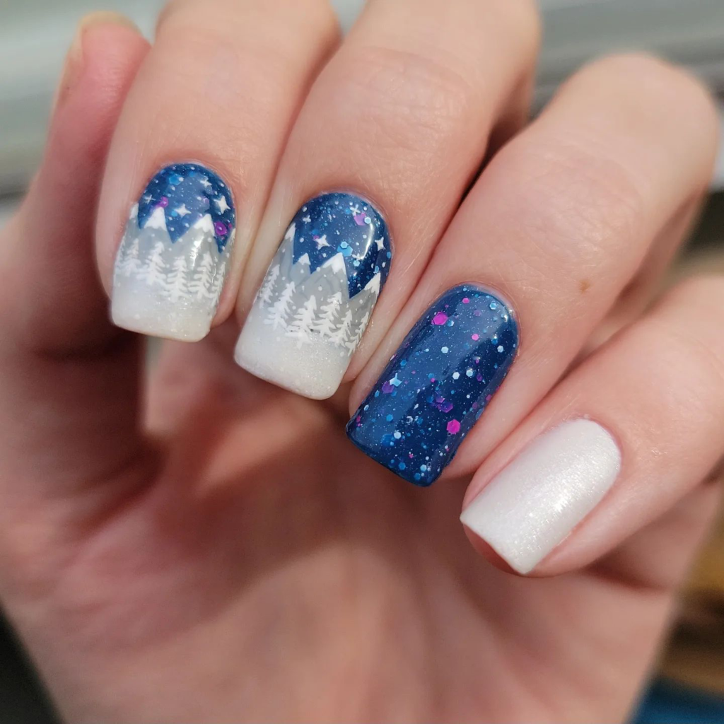 Winter nail designs