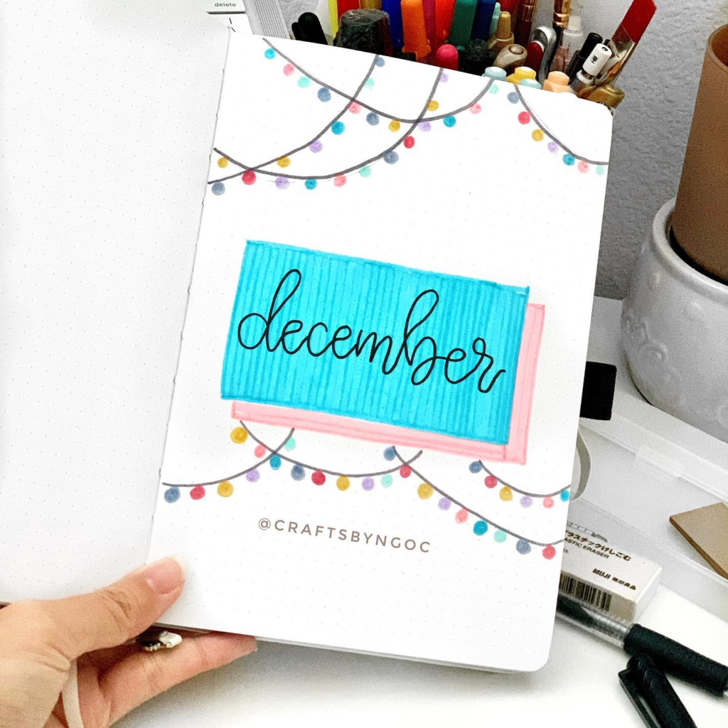 Christmas bujo