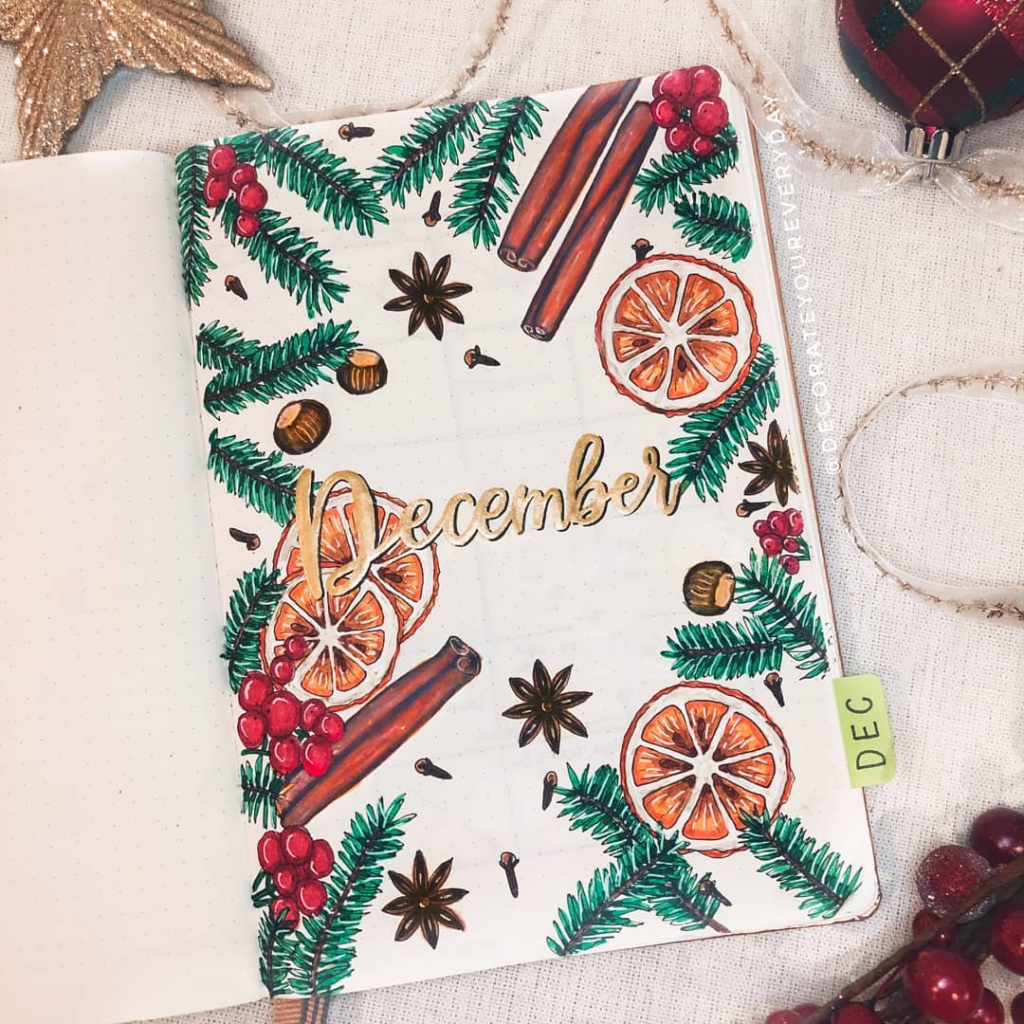 Christmas bujo