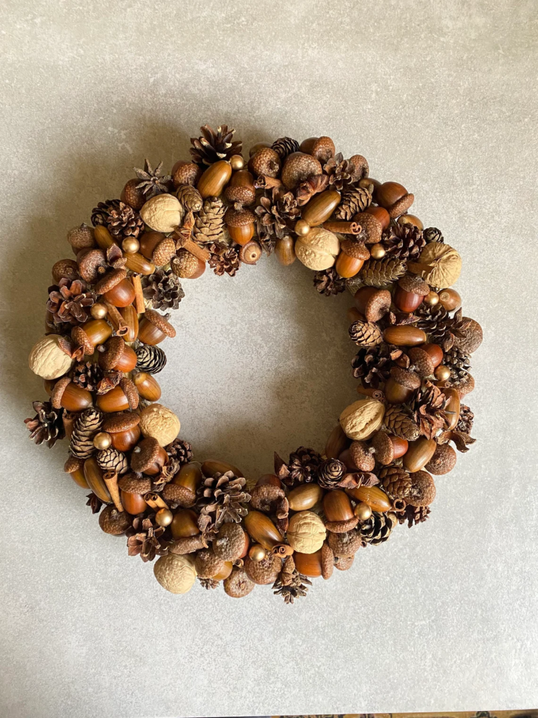 Christmas front door wreath