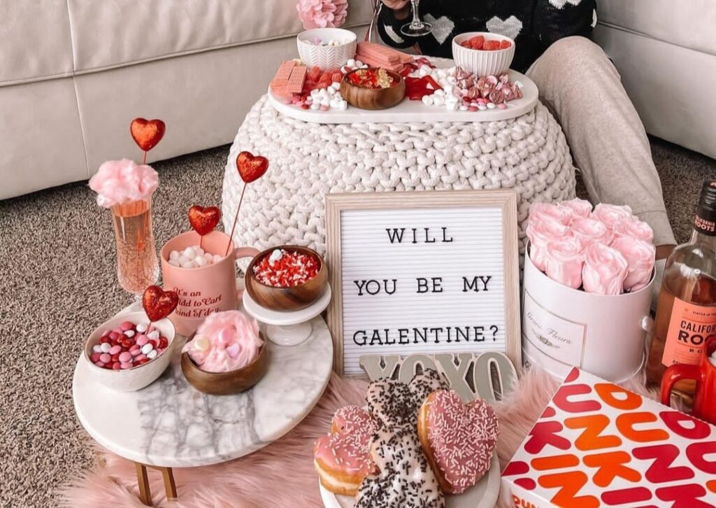 Galentines day party decor ideas