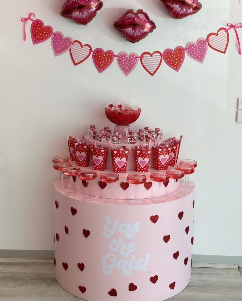 Galentines day party decor ideas