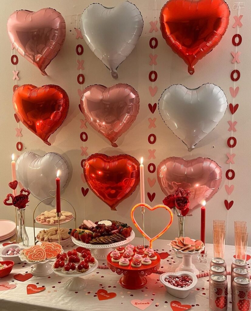 Galentines day party decor ideas