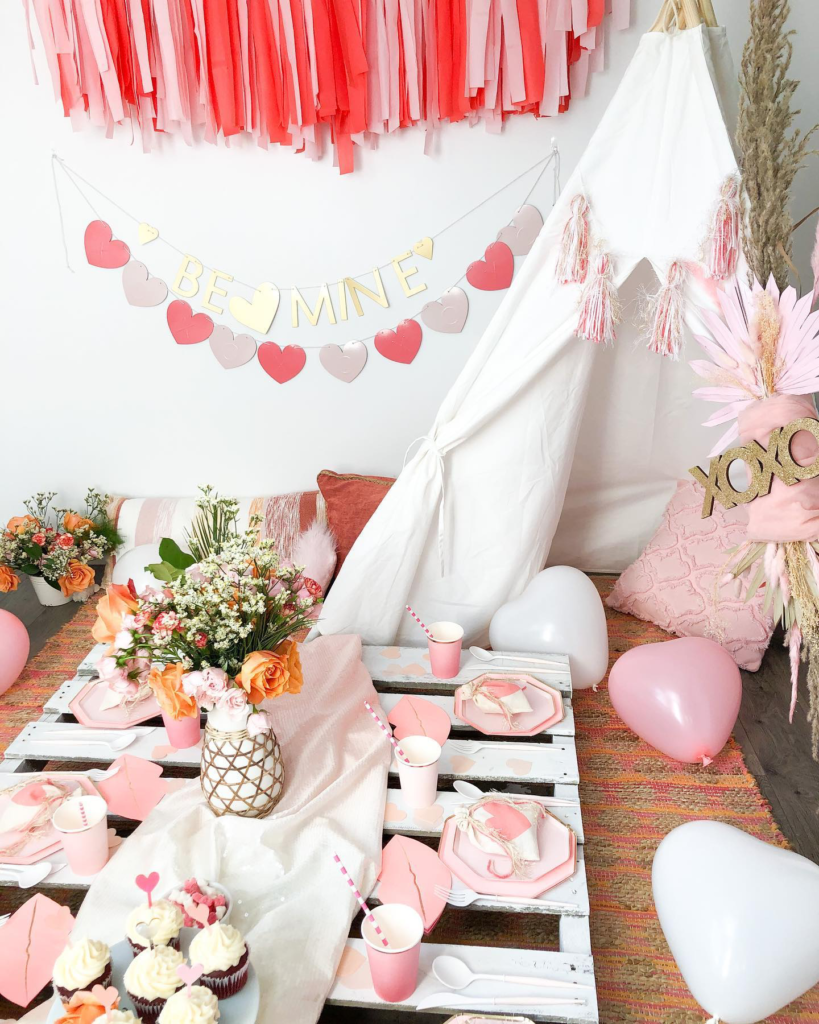 Galentines day party decor ideas