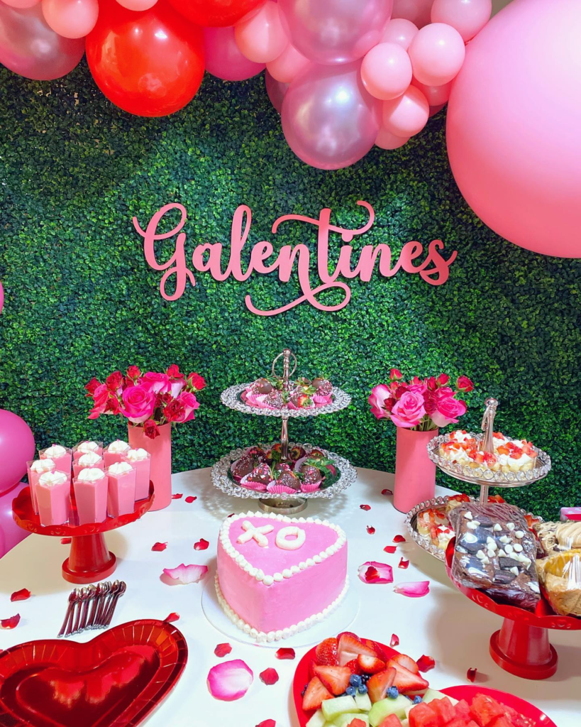 Galentines day party decor ideas