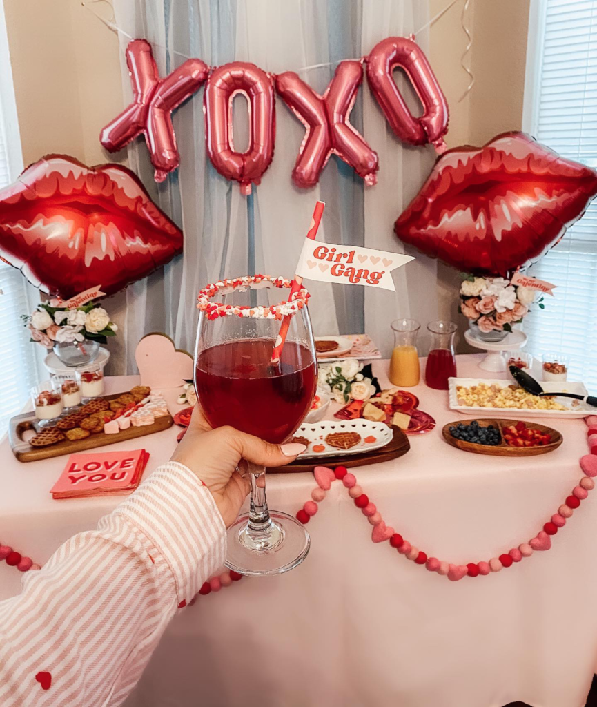 Galentines day party decor ideas