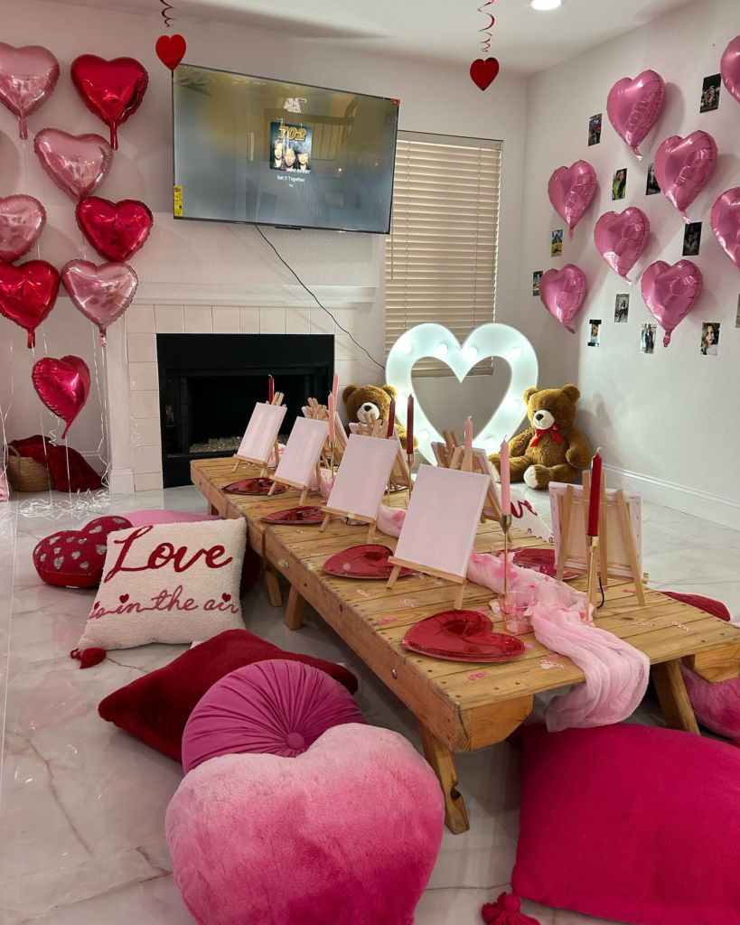 Galentines day party decor ideas