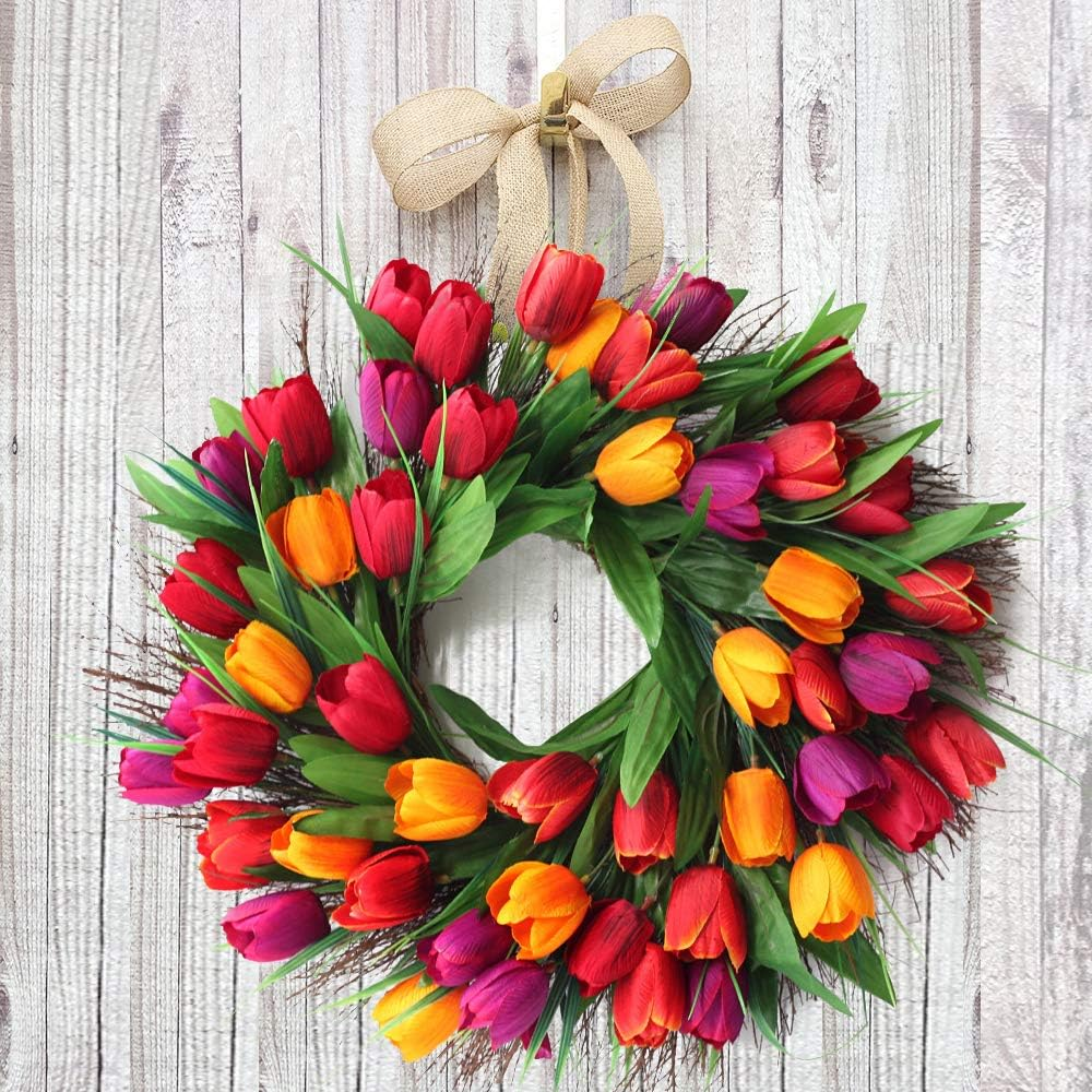 Gorgeous Spring Wreaths to Refresh Your Front Door